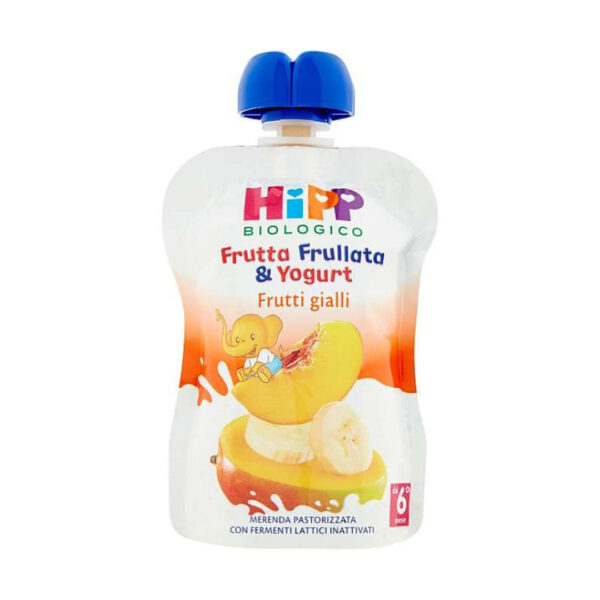 Hipp Frutta Frullata Frutti Gialli Yogurt 90g