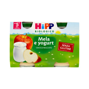 Hipp Merende di Frutta Mela Yogurt 2x125g