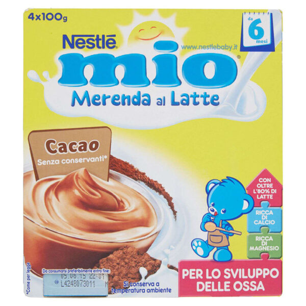 Mio Merenda al Latte Cacao 4x100g