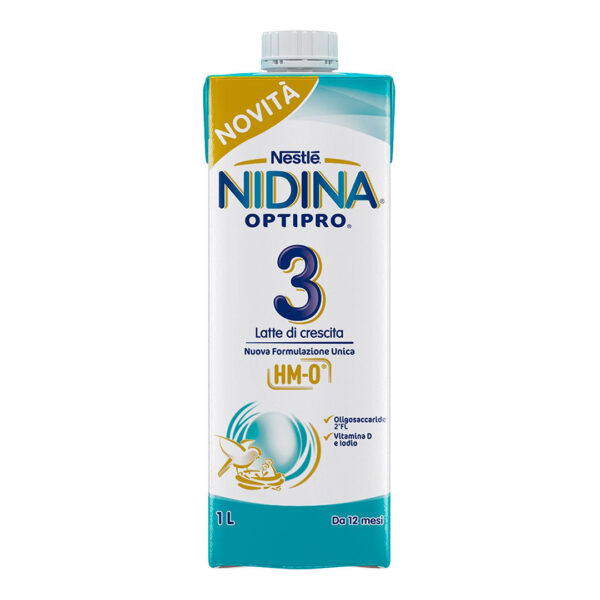 Nidina Latte Liquido Optipro 3 8x1lt