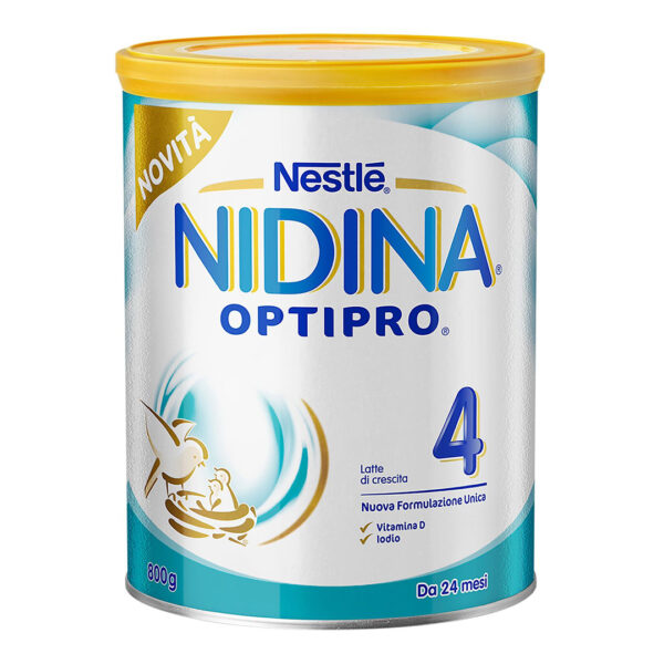 Nidina Latte in Polvere Optipro 4 800g