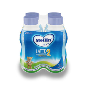 Mellin 2 Latte Liquido 4x500ml