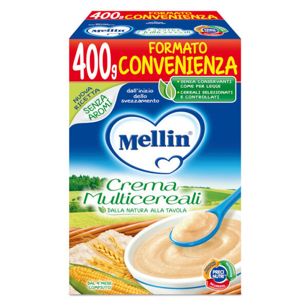 Mellin Crema Multicereali 400g