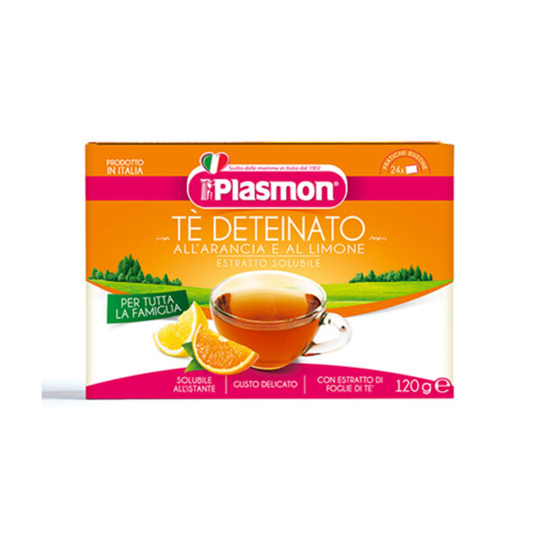 PLasmon Infuso Tè Deteinato Arancia e Limone